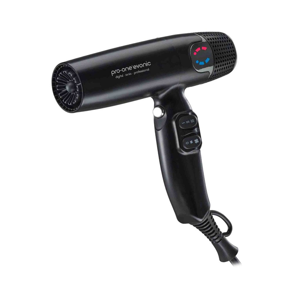 Pro One Evonic Hairdryer- Black