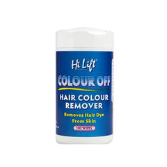 Hi Lift Colour Off Wipes - Tub (100 Wipes Per Tub)