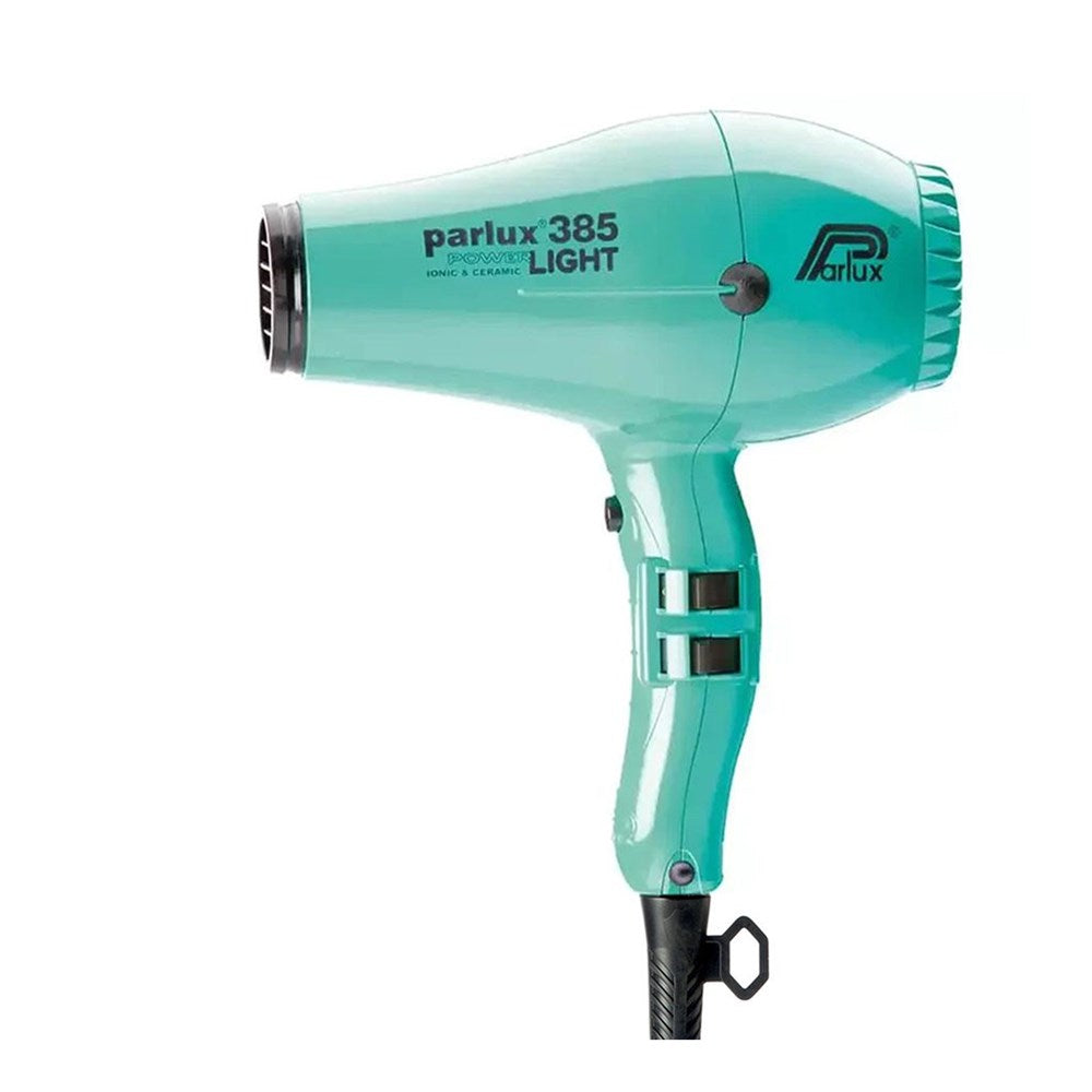 Parlux 385 Powerlight Ceramic & Ionic Dryer 2150W - Aquamarine