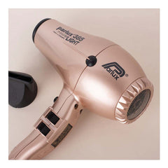 Parlux 385 Powerlight Ceramic & Ionic Dryer 2150W  Light Gold