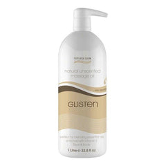 Natural Look Glisten Unscented Body Massage Oil 1 Litre