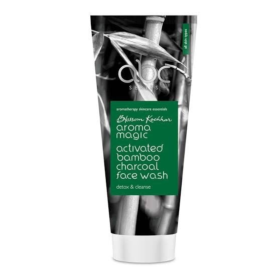 Blossom Kochhar Activated Aroma Magic Bamboo Charcoal Face Wash 100Gm