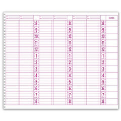 Dateline 6 Columns Appointment Book