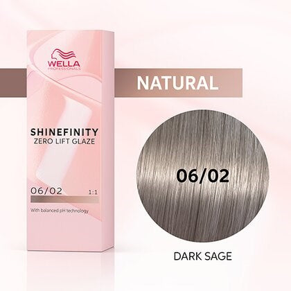 Wella Shinefinity 06/02 Dark Sage 60ml