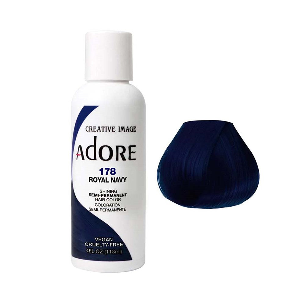 Adore Semi Permanent Color -  Royal Navy 178 118ml