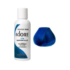 Adore Semi Permanent Color -  Sapphire Blue 174 118ml