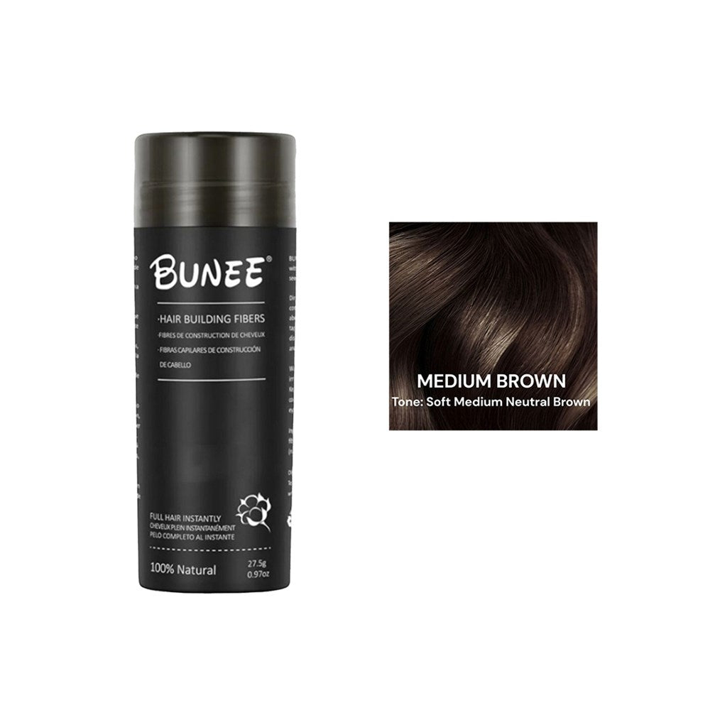 BUNEE Hair Fibre Medium Brown 27.5g