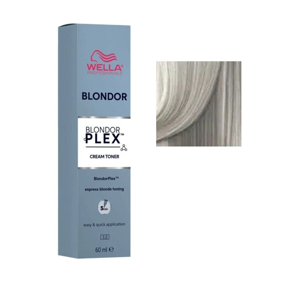 Wella Blondor Cream Toner /81 Pale Silver 60ml