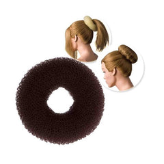 Dress Me Up Hair Donut Brown Large Regular