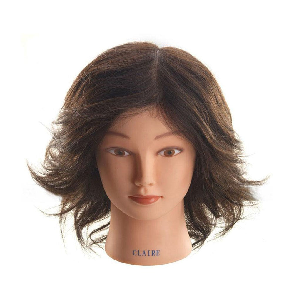 Hi Lift Mannequin Head Claire - Short Wavy (25-30cm)