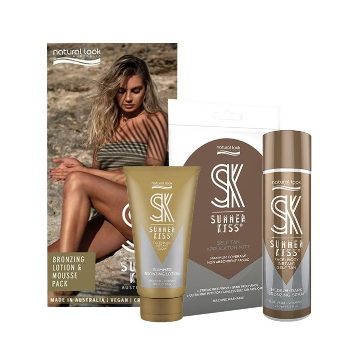 Natural Look Summer Kiss Bronzing Spray Pack