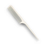 SalonOra Ceramic White Tail Comb
