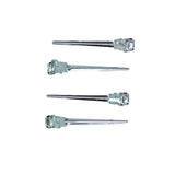 SalonOra Double Prong Stainless Steel Clips 100pcs