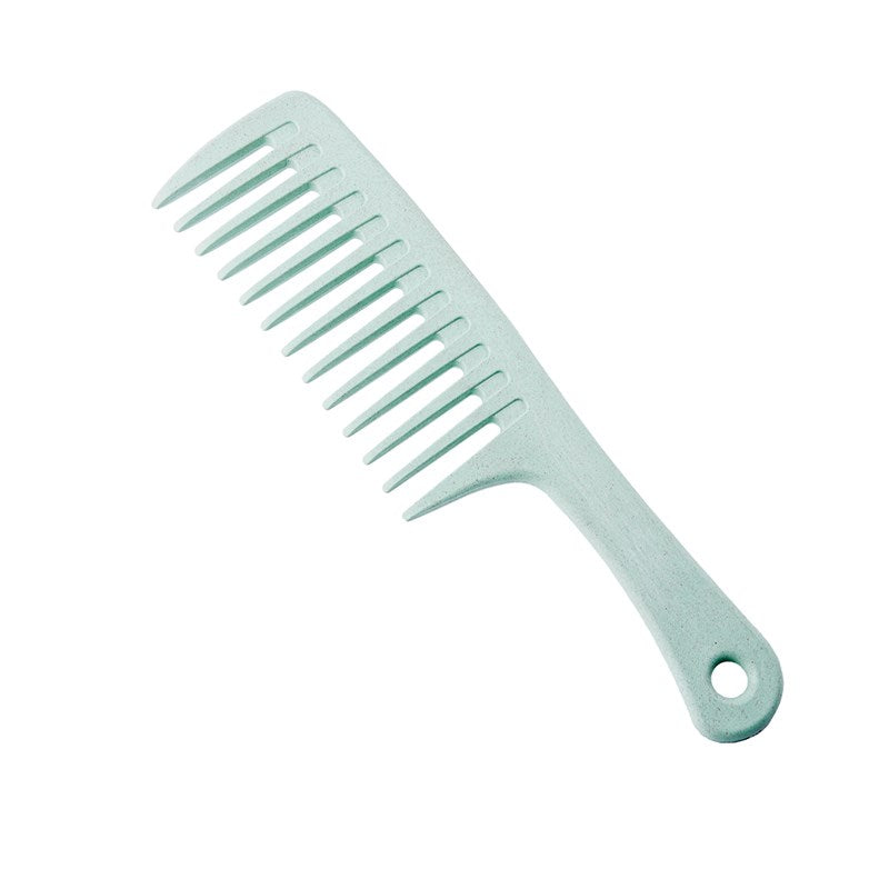 SalonOra ECO Wide Tooth Detangle Comb Green