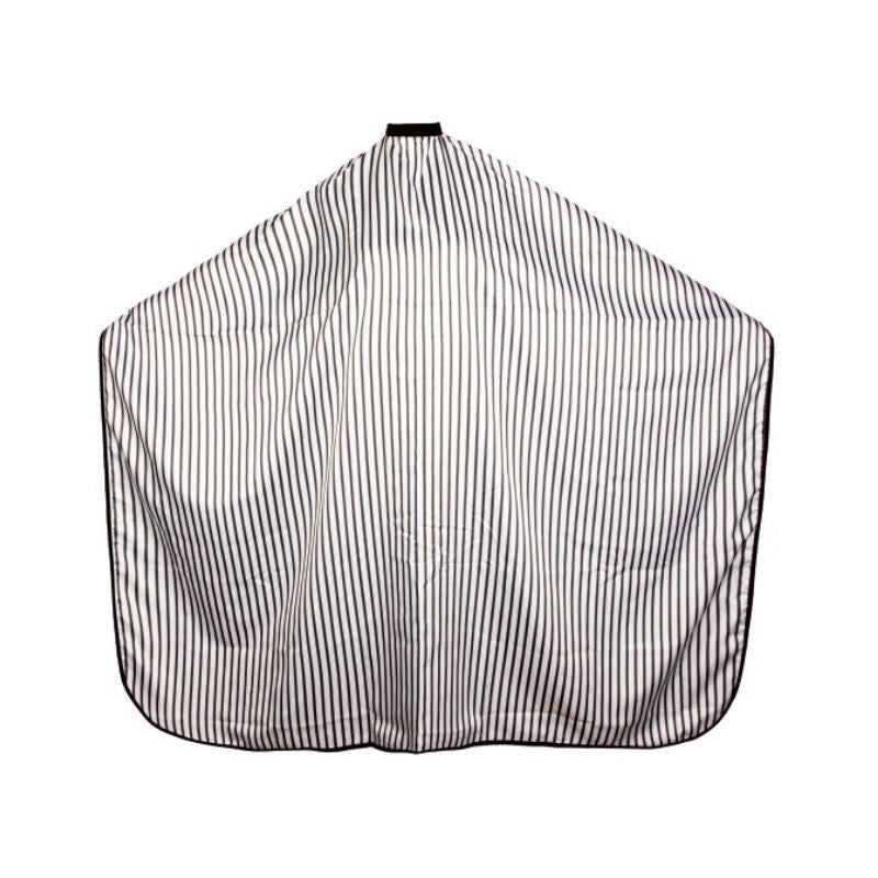 SalonOra Lightweight Check Pattern Cutting Cape- White
