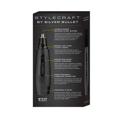 StyleCraft by Silver Bullet Schnozzle Hair Trimmer