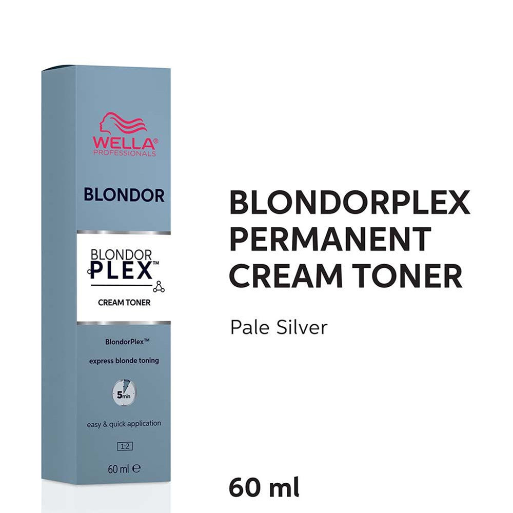 Wella Blondor Cream Toner /81 Pale Silver 60ml