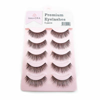 Salon Ora Premium Eyelashes X-36 5 Pairs