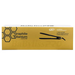 BabylissPRO Graphite Titanium Straightening Iron 25mm