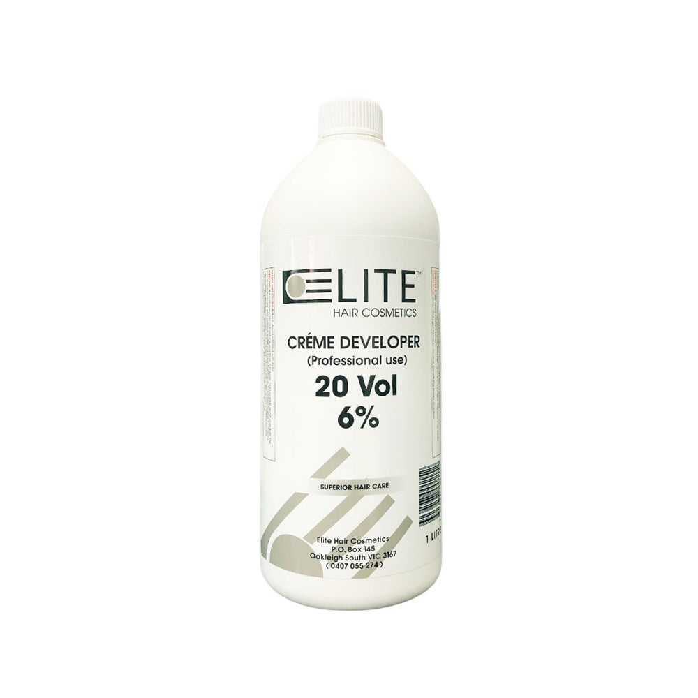 Elite 20 Vol Creme Develpoer 1 Ltr