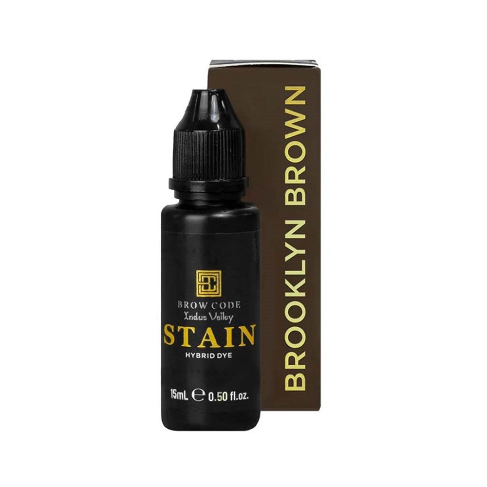 Brow Code Stain Hybrid Dye- Brooklyn Brown 15ml