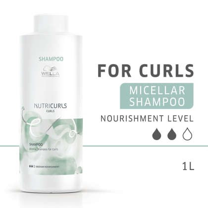 Wella Nutricurls Shampoo 1000ml