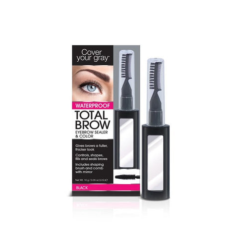 Total Brown Eyebrown Sealer & Color Black 10G