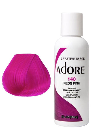 Adore Semi Permanent Color -  Neon Pink 140 118ml