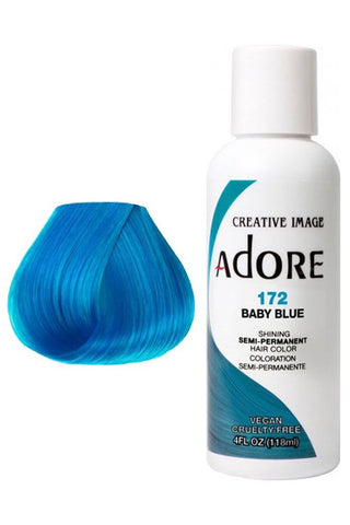 Adore Semi Permanent Color -  Baby Blue 172 118ml