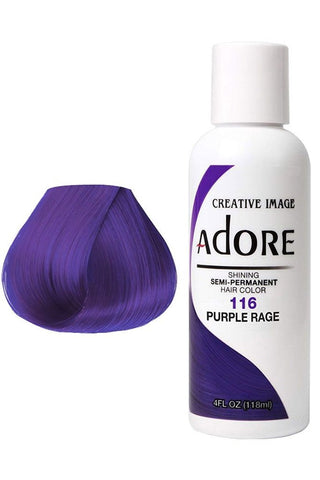 Adore Semi Permanent Color -  Purple Rage 116 118ml
