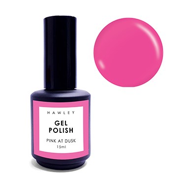 Hawley Gel Polish- Pink At Dusk 15ml