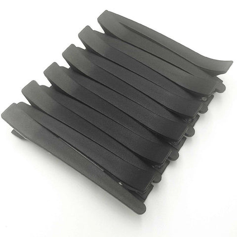 BSS Carbon Sectioning Clip 12Pk Black