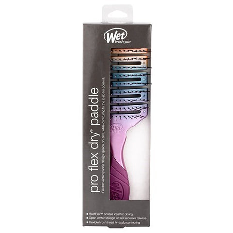 Wet Brush Pro Flex Dry Paddle - Bold Ombre Purple