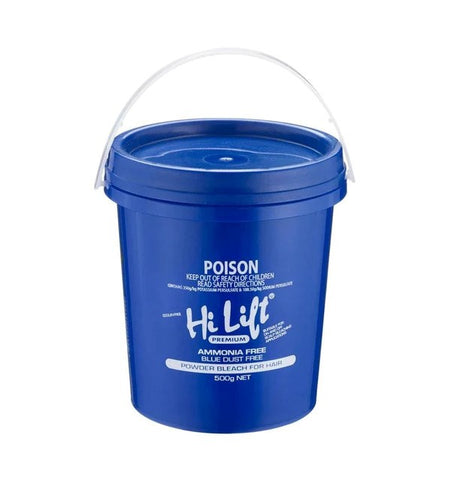 Hi Lift Ammonia Free Blue Bleach 500G Tub