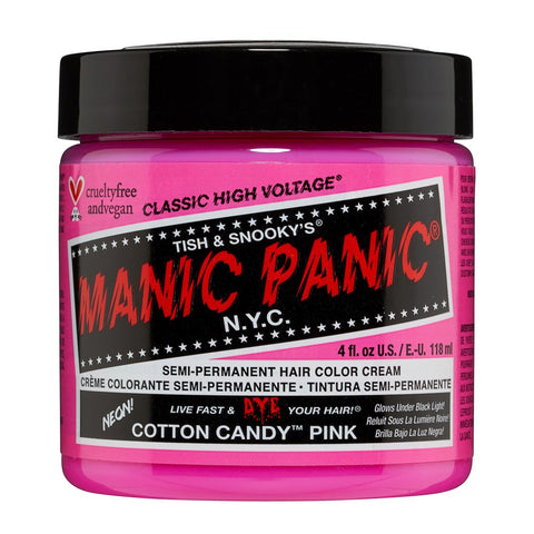 Manic Panic Cotton Candy Pink Classic Creme